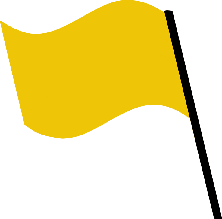Yellow Flag Illustration